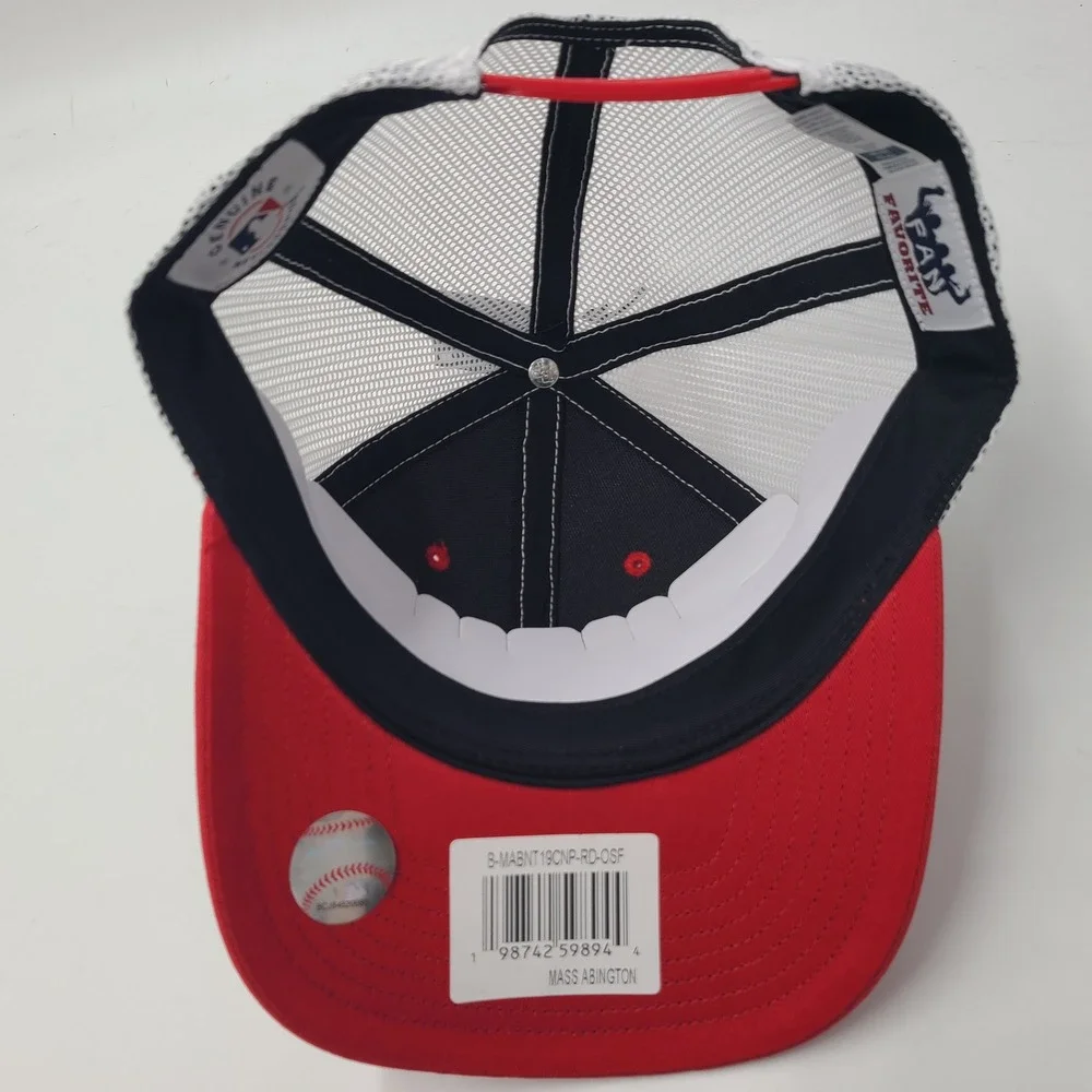 Philadelphia Phillies Hat Snapback Trucker Mesh Fan Favorite Red White MLB Men
